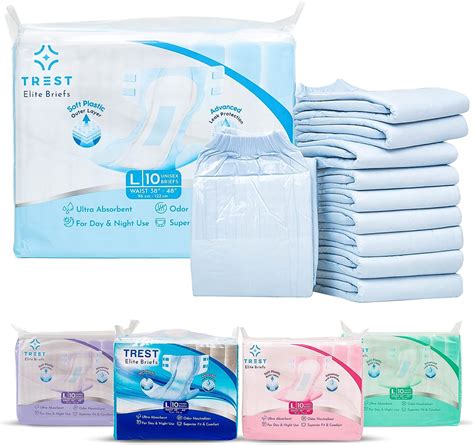 trest elite diaper|TREST Elite Briefs for Men and Women, Overnight。